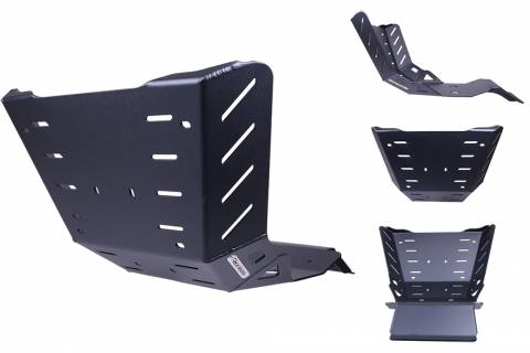 CRF300L Rally'21-26 T-Rex Racing Skid Plate Black Aluminum Full Coverage